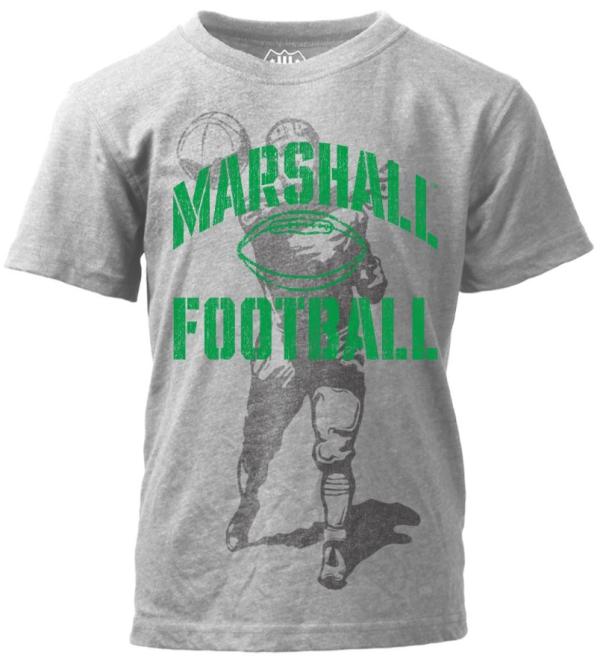 MU Wes & Willy Toddler Football Short Sleeve Tee