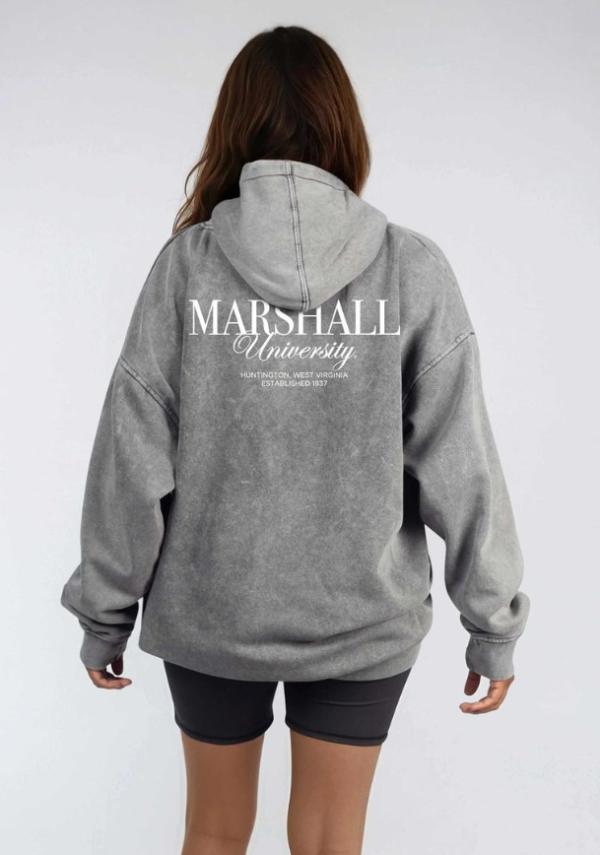 MU Chicka-D Ladies Newport Hooded Sweatshirt