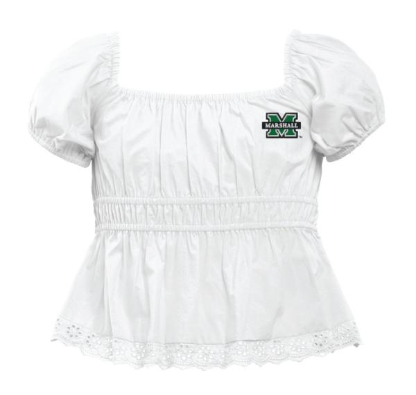 MU Garb Youth Peplum Top