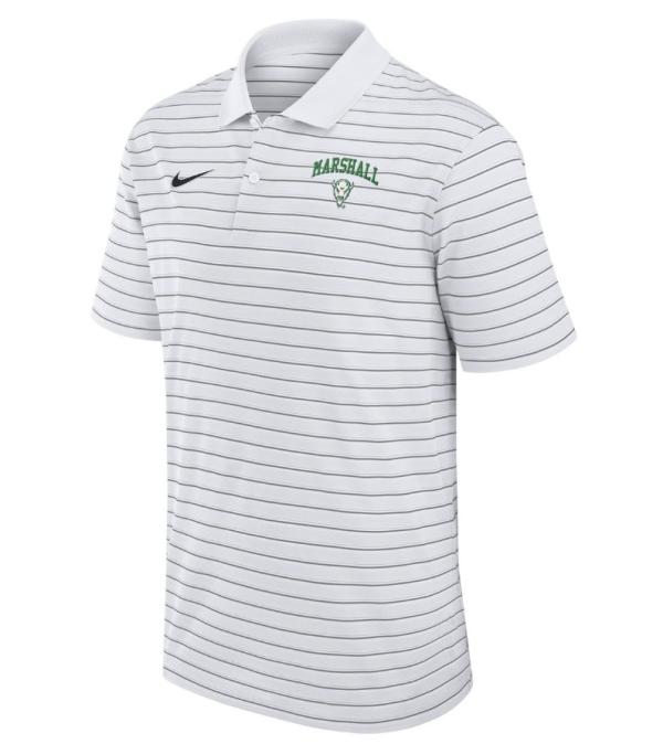 MU Nike Buffalo Face Victory Stripe Polo