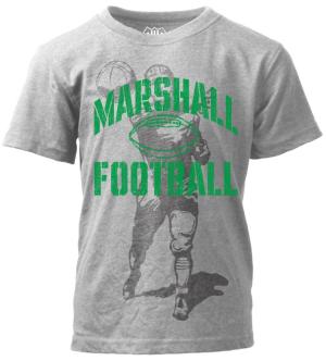 MU Wes & Willy Toddler Football Short Sleeve Tee