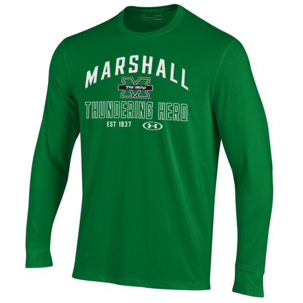 MU Under Armour Thundering Herd Long Sleeve Tee
