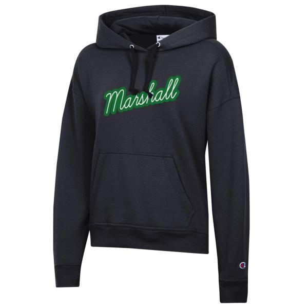 MU Champion Ladies Glitter Script Hooded Sweatshirt - MULTIPLE COLORS