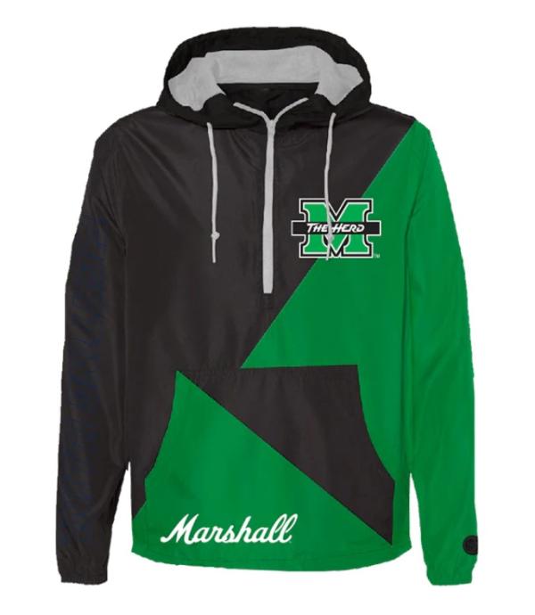 MU SI Originals Two-Tone 1/2 Zip Jacket