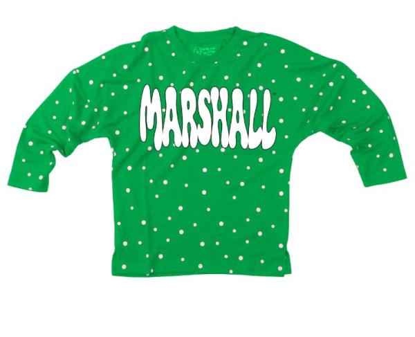 MU Wes & Willy Toddler Polka Dot Long Sleeve Tee