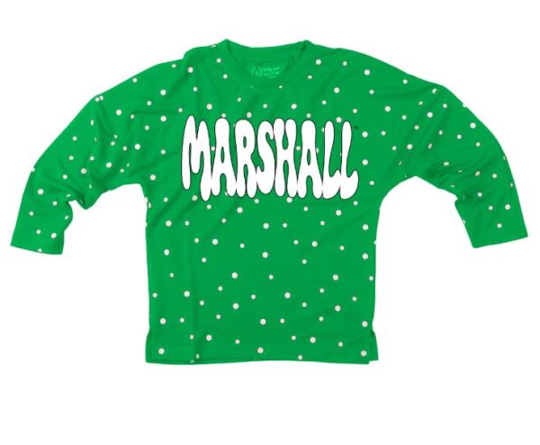 MU Wes & Willy Youth Polka Dot Long Sleeve Tee
