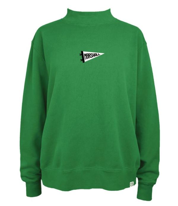MU Summit Ladies Pennant Mockneck Crew