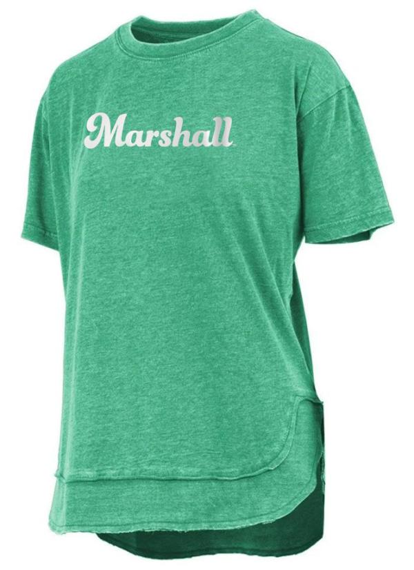 MU Ladies Foil Poncho Short Sleeve Tee