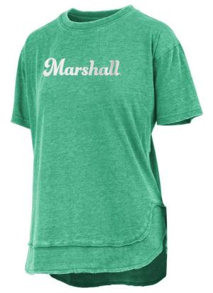 MU Ladies Foil Poncho Short Sleeve Tee