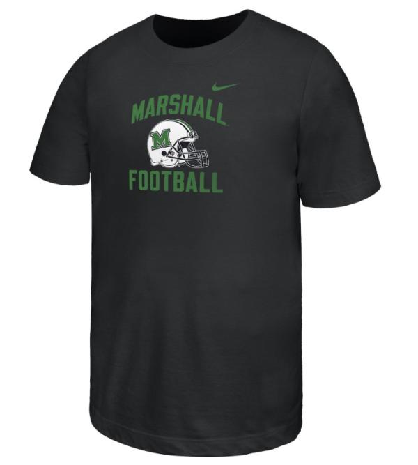 MU Nike Youth Helmet Football Short Sleeve Tee