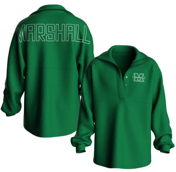 MU Spirit Jersey Polo 1/4 Snap Top
