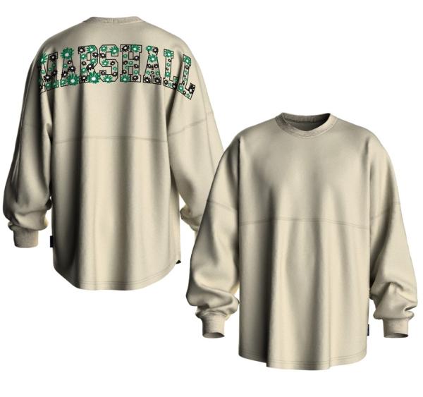 MU Spirit Jersey Flower Block Top