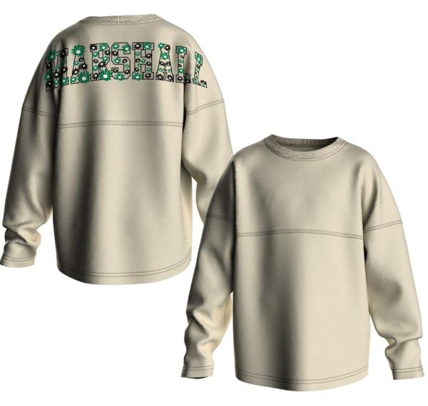MU Spirit Jersey Youth Flower Block Top