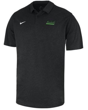 MU Nike Script Heather Stripe Polo
