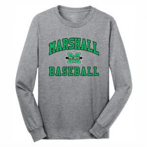 MU Baseball Long Sleeve Tee - MULTIPLE COLORS