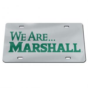 MU Wincraft We Are...Silver License Plate