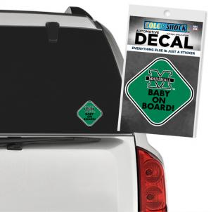 MU CDI Baby on Board Decal