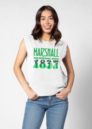 MU Chicka-D Ladies Bubble Date Muscle Tank