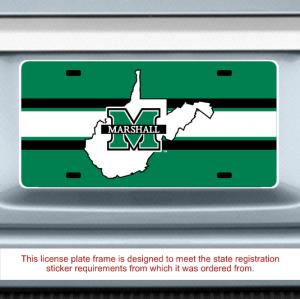 MU CDI State Stripes License Plate