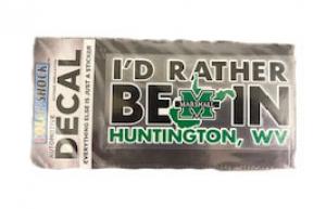 MU CDI I'd Rather Be...Decal