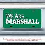 MU CDI We Are...Kelly Green License Plate