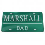 MU Wincraft Dad License Plate
