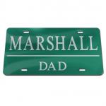 MU Wincraft Dad License Plate