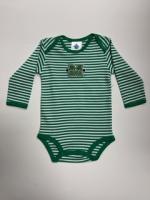 MU Creative Knitwear Infant Striped Long Sleeve Bodysuit