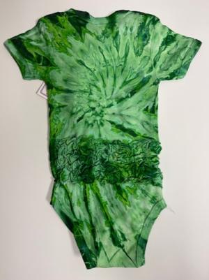 MU Infant Ruffle Tie Dye Romper