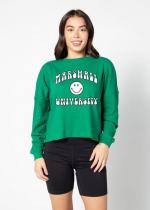 MU Chicka-D Ladies Smiley Boxy Long Sleeve Tee