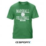 MU CI Sport Name Drop Volleyball Short Sleeve Tee