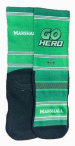 MU Rock'Em Go Herd Crew Sock