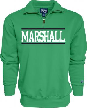 MU Blue 84 Bar Marshall 1/4 Zip