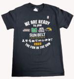 MU Blue84 Sun Belt Teams Short Sleeve Tee