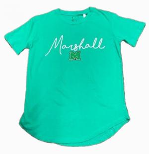 MU Pressbox Ladies Script Short Sleeve Tee