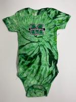 MU Infant Ruffle Tie Dye Romper