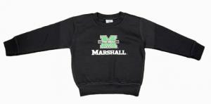 MU Creative Knitwear Infant/Toddler Big M Over Marshall Crew - MULTIPLE