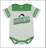MU Garb Infant Football Onsie