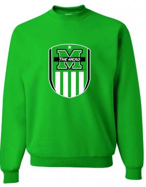 MU Soccer Crest Crew - MULTIPLE COLORS