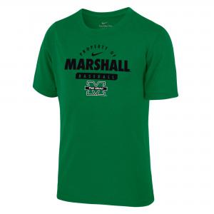 MU Nike Youth Property of MU Baseball Short Sleeve Tee