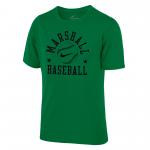 MU Nike Youth Dri-Fit Baseball Short Sleeve Tee