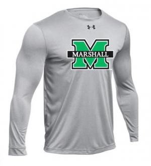 MU Under Armour Big M Locker Long Sleeve Tee