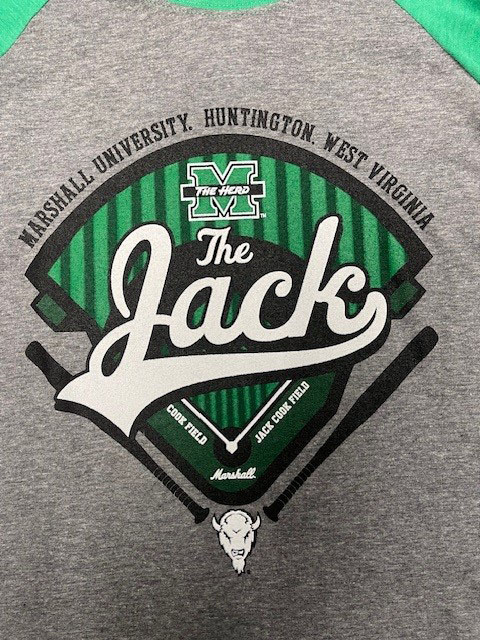 MU \"The Jack\" 3/4 Baseball Sleeve Tee