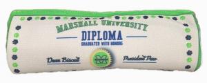 MU All Star Dogs Diploma Squeaky Toy