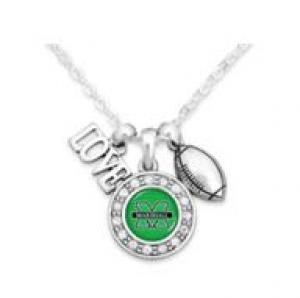 MU Gentry Football Necklace