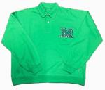 MU Pressbox Ladies Martha Collared Long Sleeve Shirt