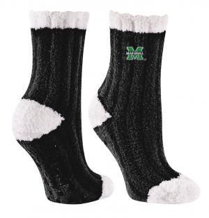 MU TCK Fuzzy Crew Socks