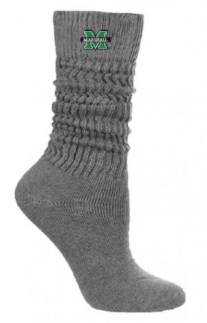 MU TCK Ladies Scrunch Crew Socks