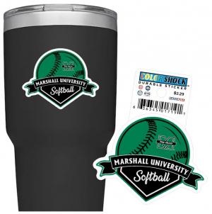 MU CDI Softball Sticker