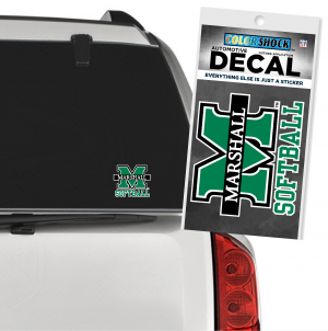 MU CDI Big M Over Softball Decal